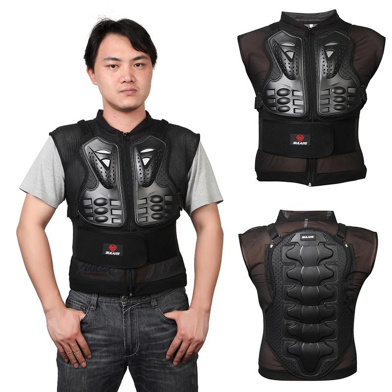 Motorcycle Gear Vest - Motorcycle Rider Protective Gear Off-road Sleeveless