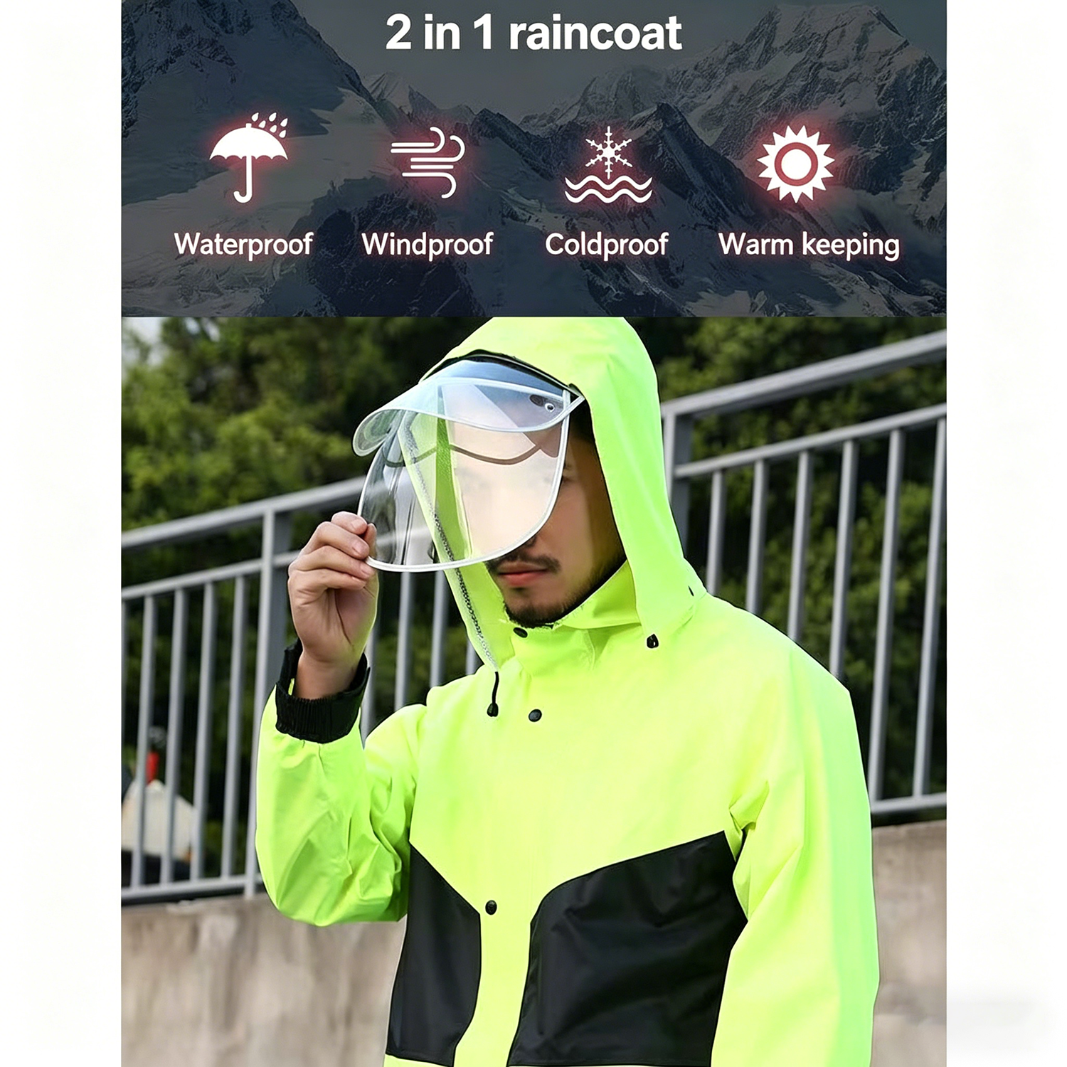 Motorcycle Raincoat Suits Men  – обзор и цена Motorcycle Gear Jacket Women