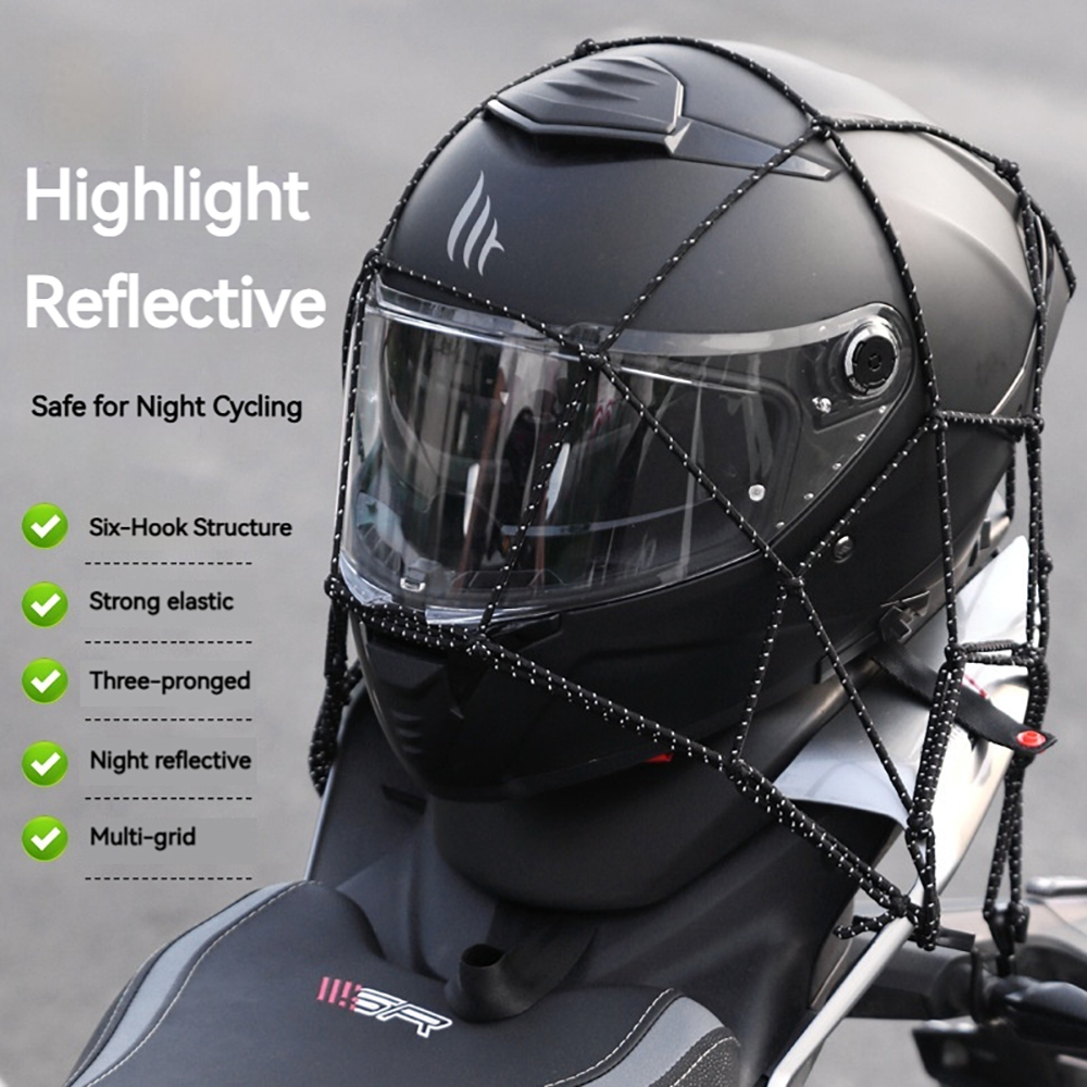 6 Hooks Luggage Net Protective – обзор и цена Motorcycle Gear Brand