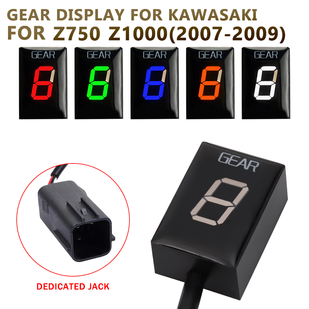 For Kawasaki Z750 Z1000 Z-750  – обзор и цена Motorcycle Gear Indicator