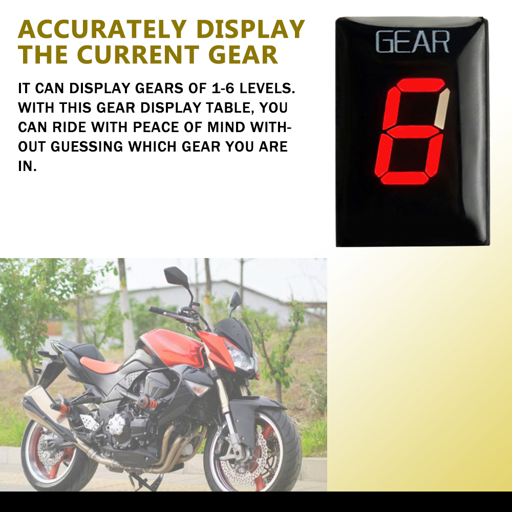 For Kawasaki Z750 Z1000 Z-750  – обзор и цена Motorcycle Gear Indicator