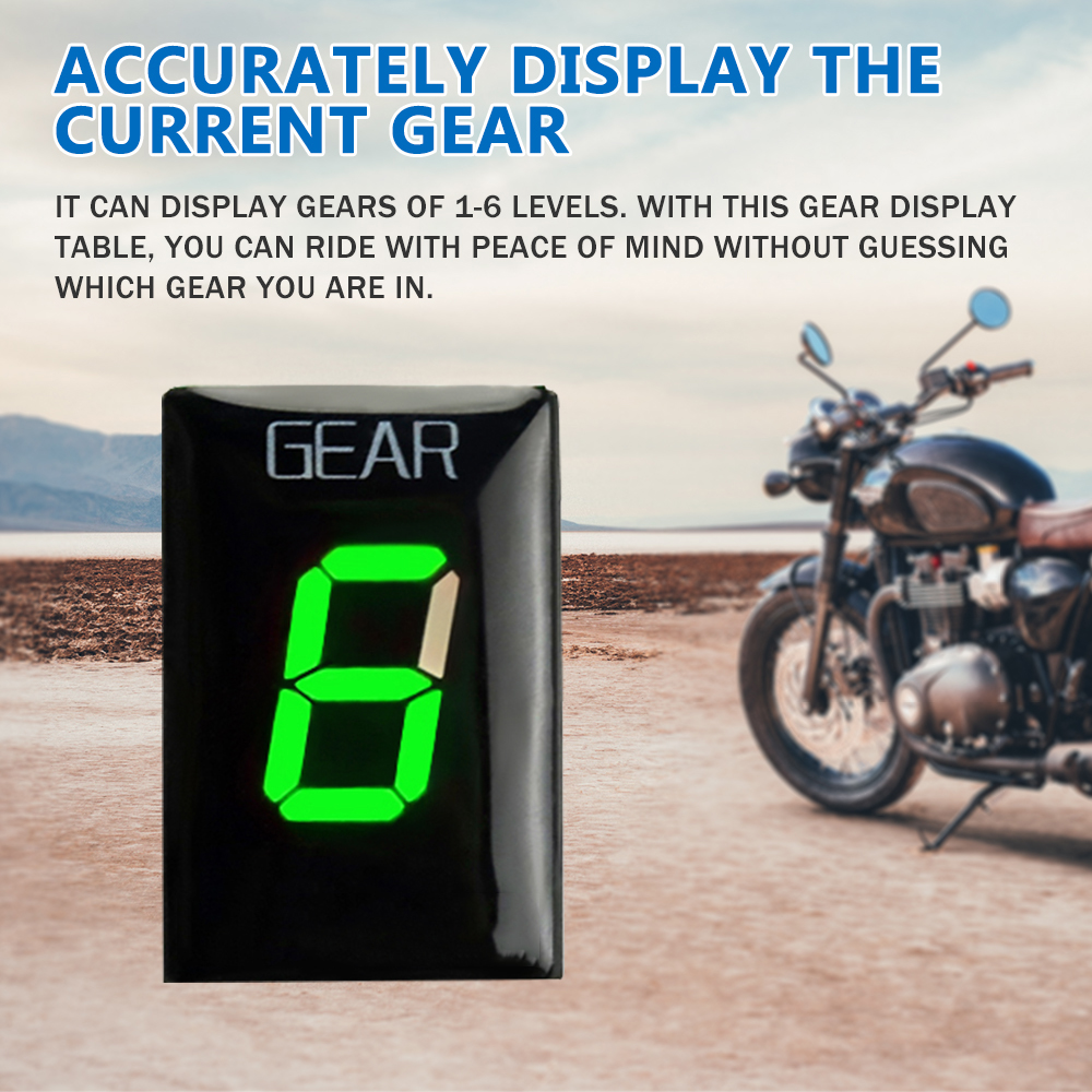 For Kawasaki ER6N ER-6F Z1000S – обзор и цена Motorcycle Gear Indicator