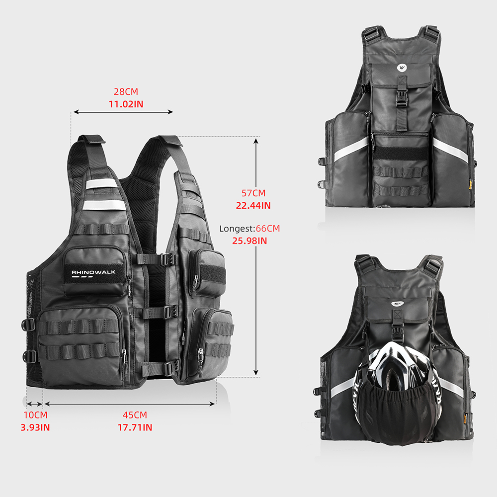 Rhinowalk Motorcycle Vest Set  – обзор и цена Motorcycle Gear Vest