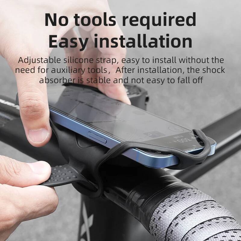 Universal Silicone Bike Bicycl – обзор и цена Phone Mount Handlebar