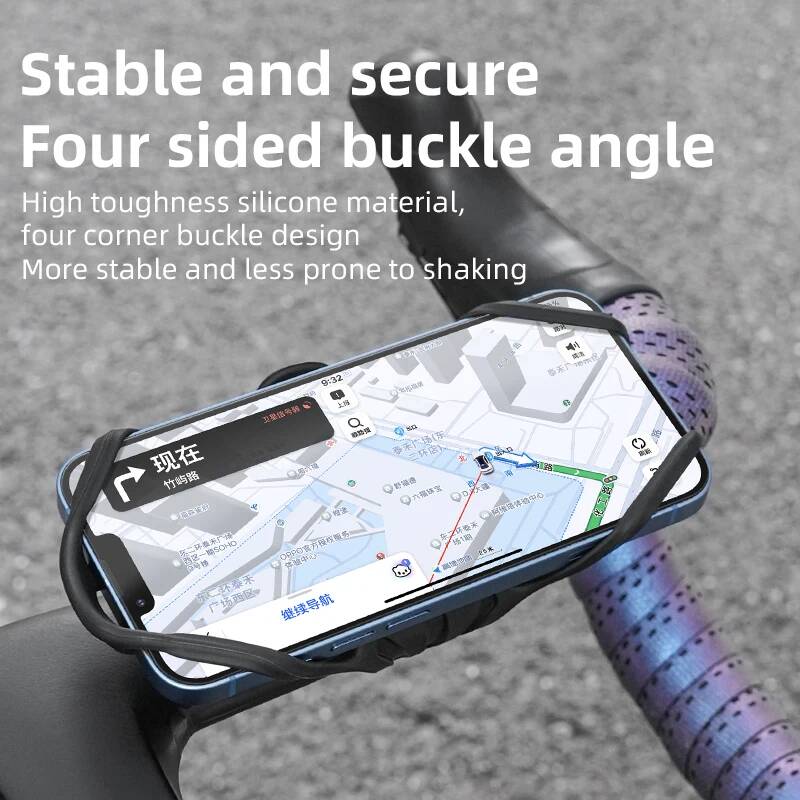 Universal Silicone Bike Bicycl – обзор и цена Phone Mount Handlebar