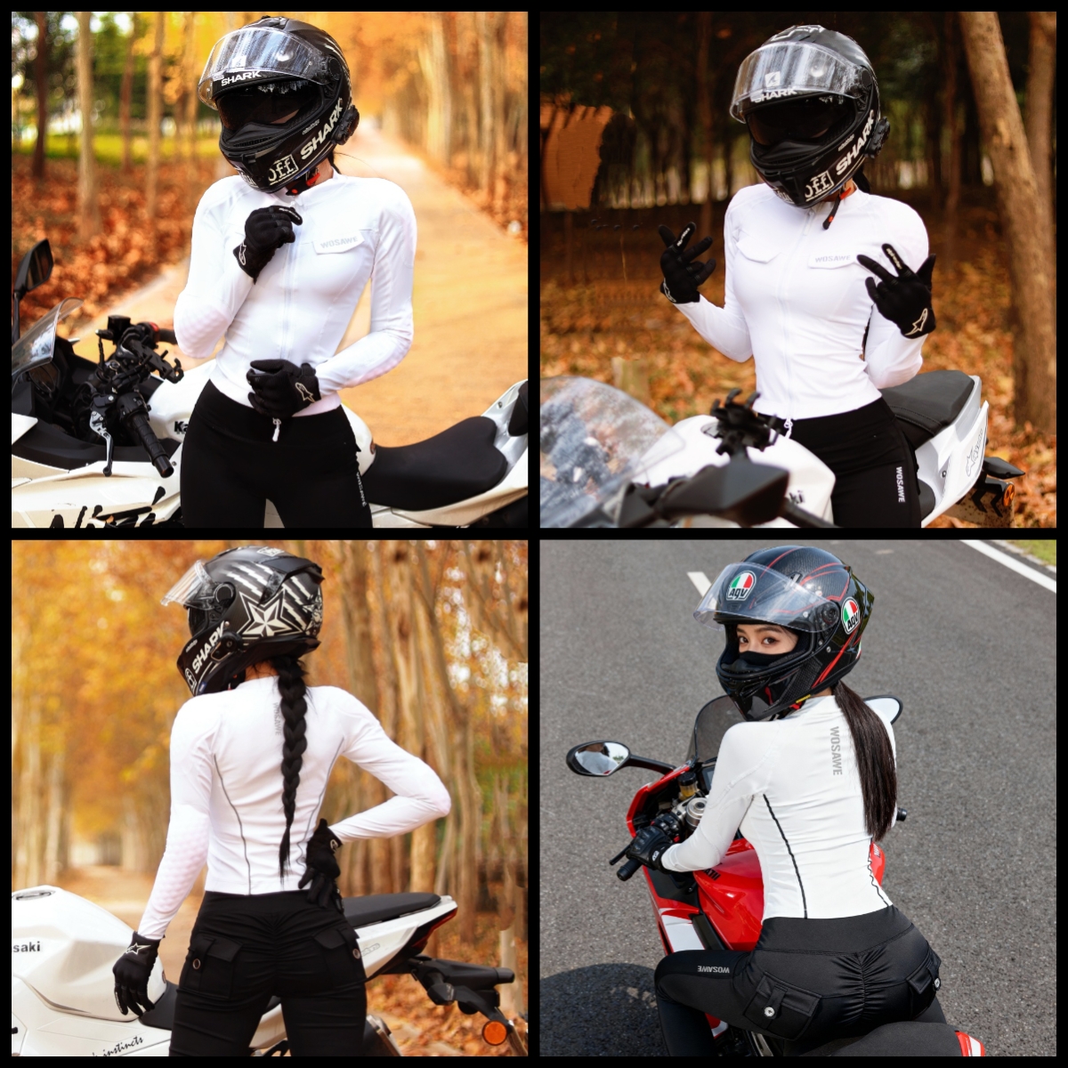 WOSAWE Women Motorcycle Jacket – обзор и цена Motorcycle Gear Jacket Women