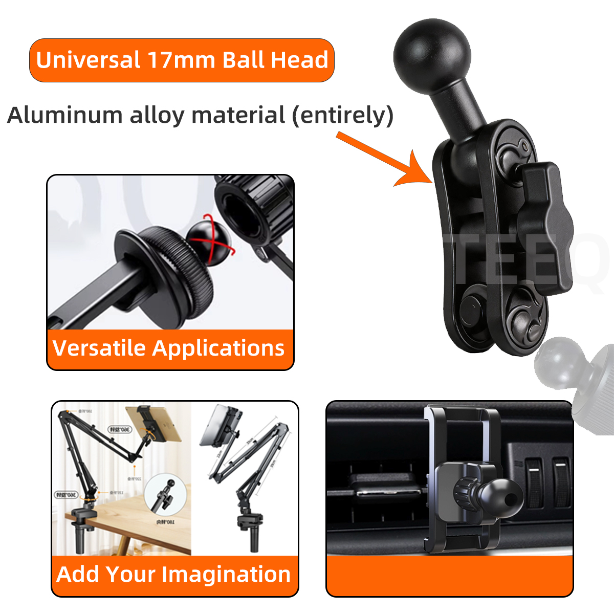 Car Phone Holder Aluminum Allo – обзор и цена Phone Mount Handlebar