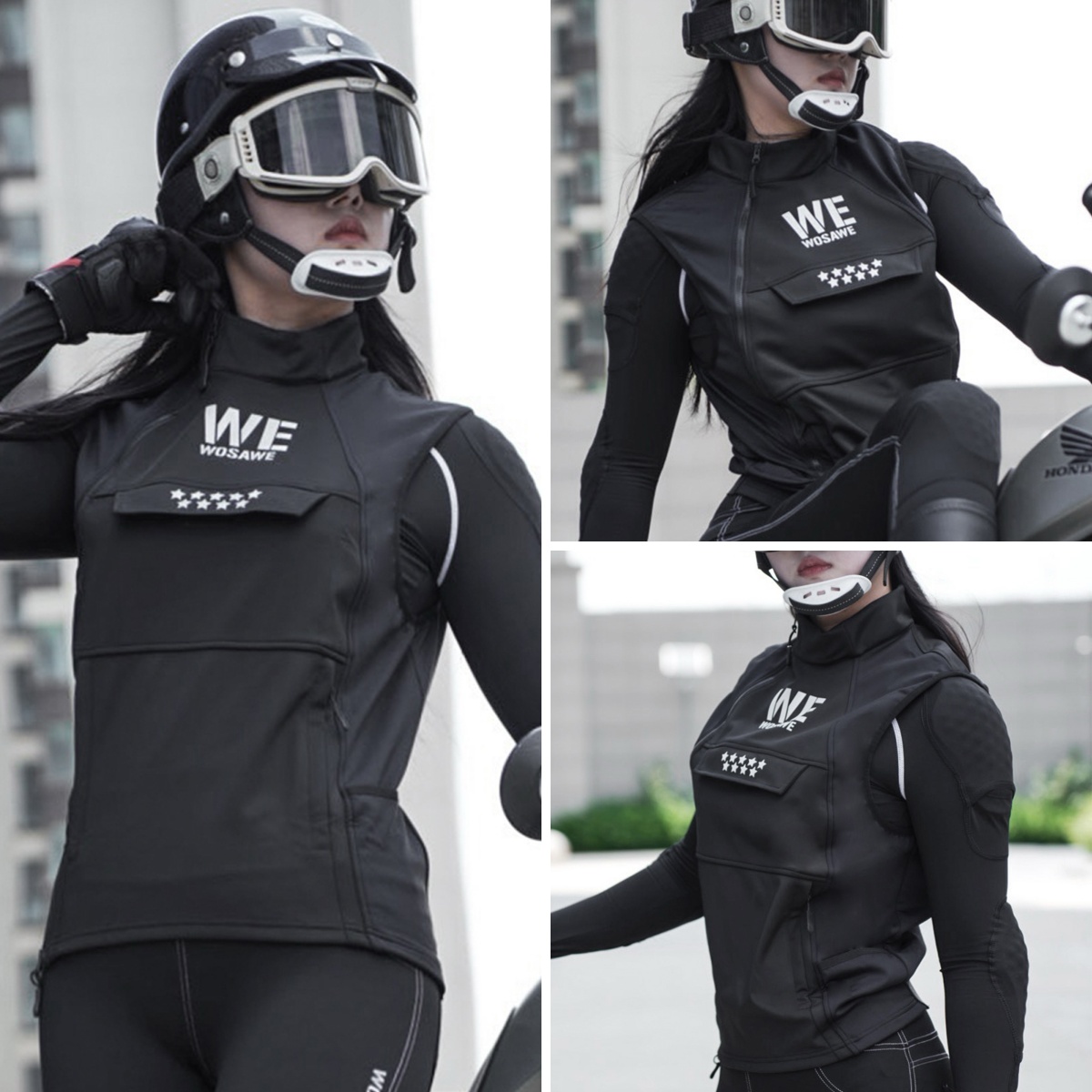 WOSAWE Winter Motorcycle Ridin – обзор и цена Motorcycle Gear Vest