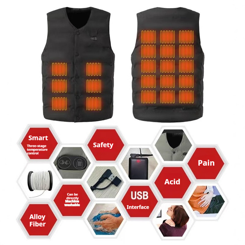Winter New Style 21 Zone V-Nec – обзор и цена Motorcycle Gear Vest