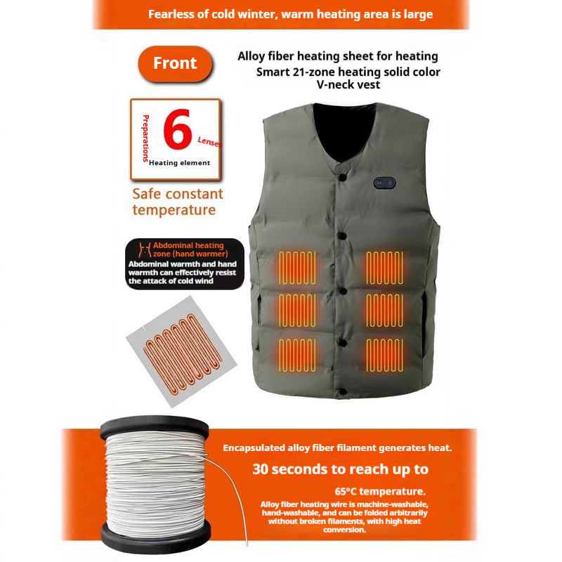 Winter New Style 21 Zone V-Nec – обзор и цена Motorcycle Gear Vest