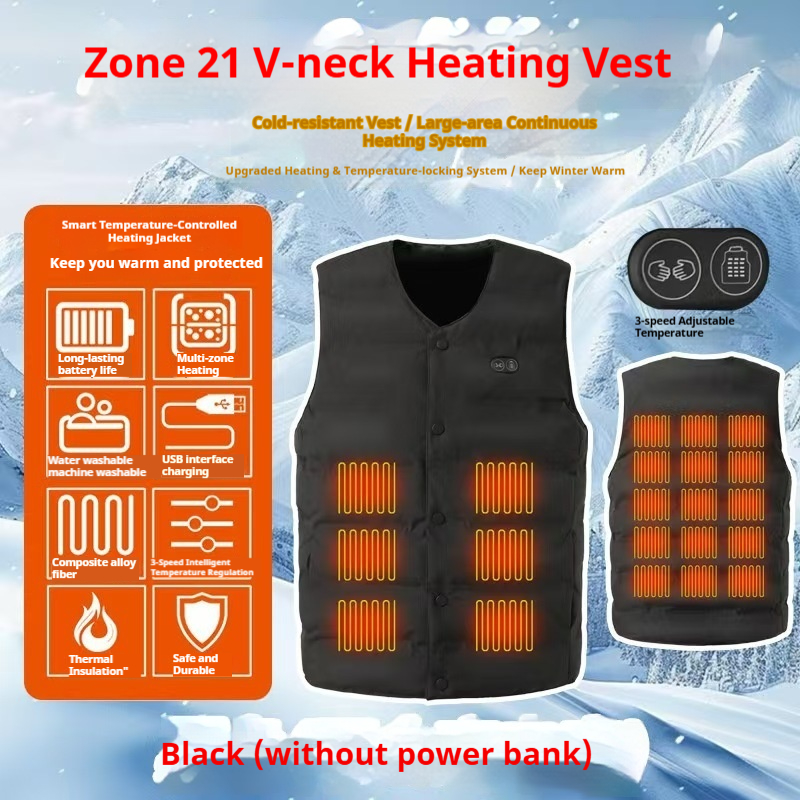 Winter New Style 21 Zone V-Nec – обзор и цена Motorcycle Gear Vest